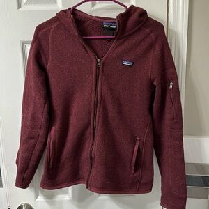 Patagonia Red/Burgundy Hoodie
